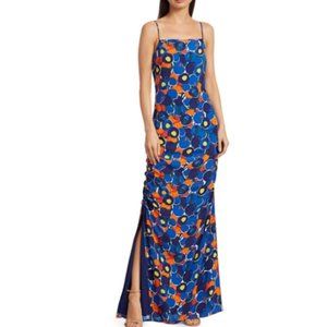Staud Dress Parrot Multicolor Maxi Dress